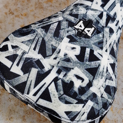 Rixin BMX Parts Fat / Black/White Rixin Noise Pivotal Seat