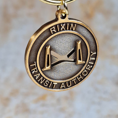 Rixin Misc Rixin Transit Authority Token Keychain