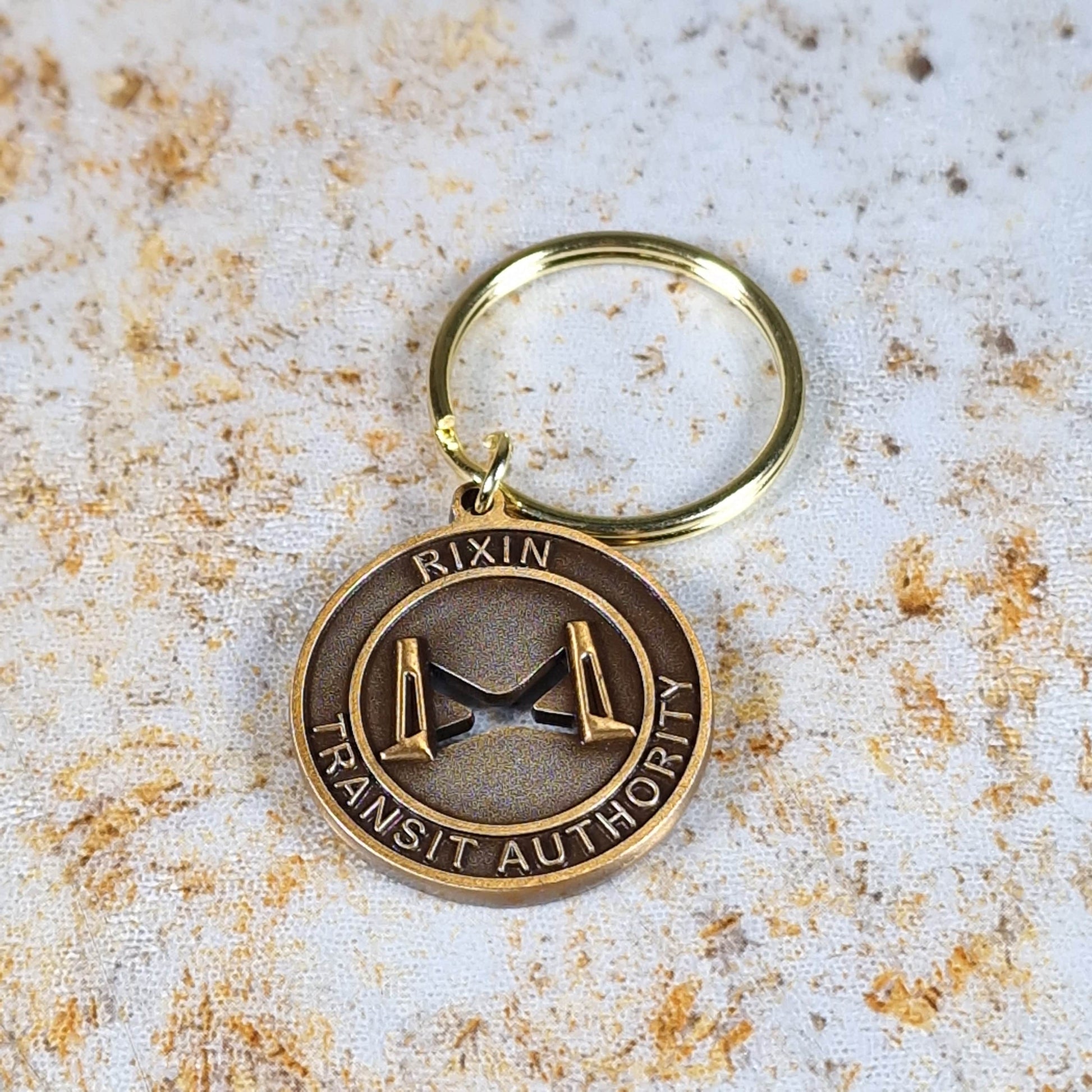 Rixin Misc Rixin Transit Authority Token Keychain