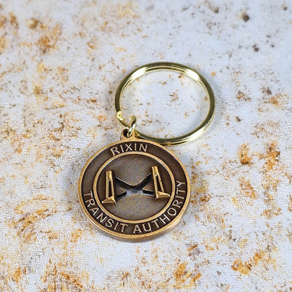 Rixin Misc Rixin Transit Authority Token Keychain