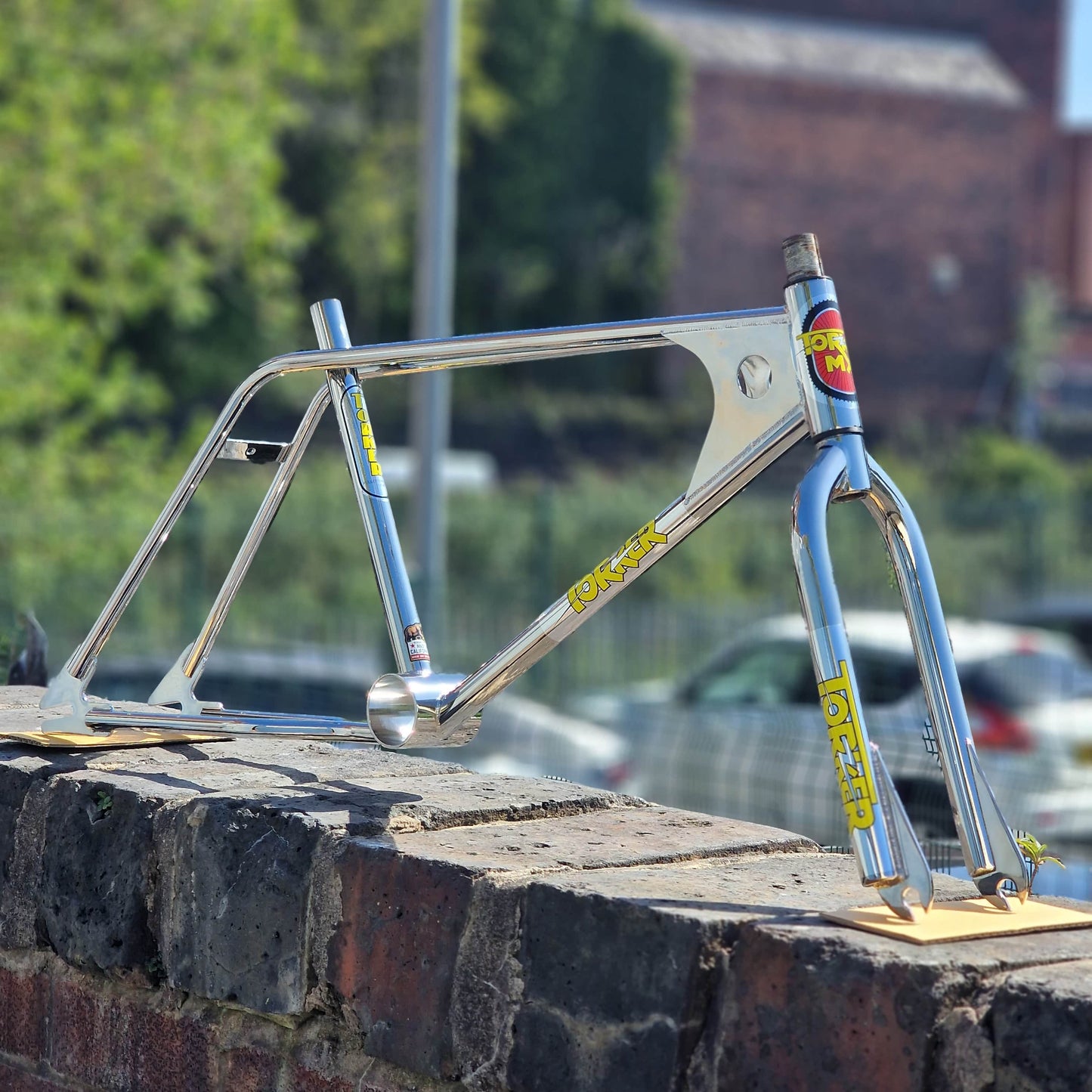 Torker Old School BMX Chrome Torker 2026 50 Year Anniversary Big Bike Frame Set