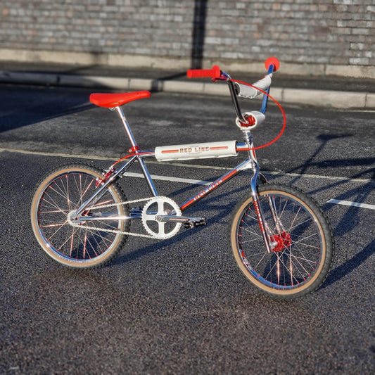 Redline Proline Custom Bike Chrome / Red