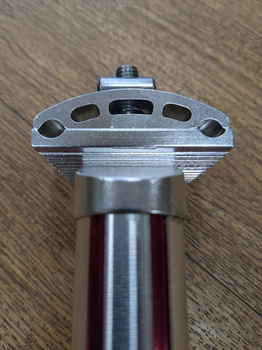 MCS 25.4mm Alloy Fluted Micro Adjust Seatpost