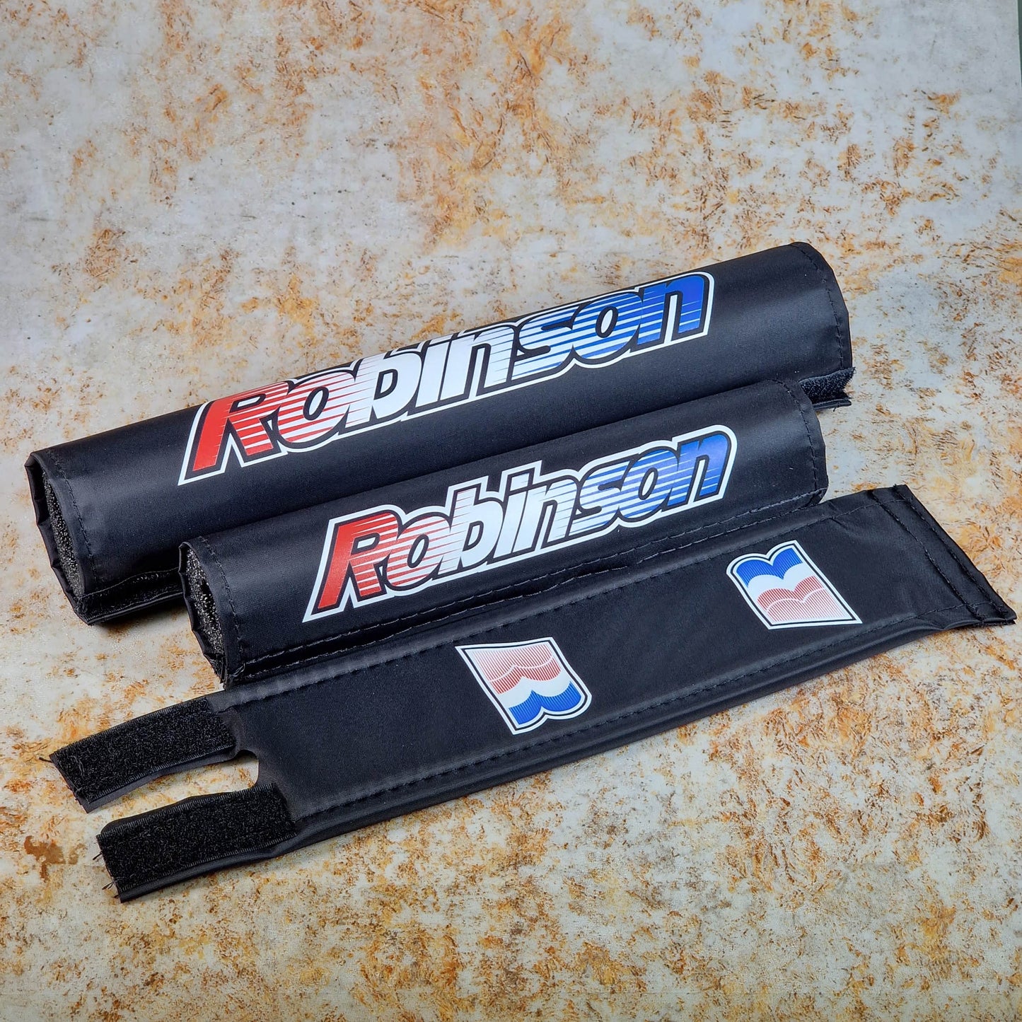 Flite Old School BMX Black / 1.25" Robinson 1987-1989 Pad Set by Flite