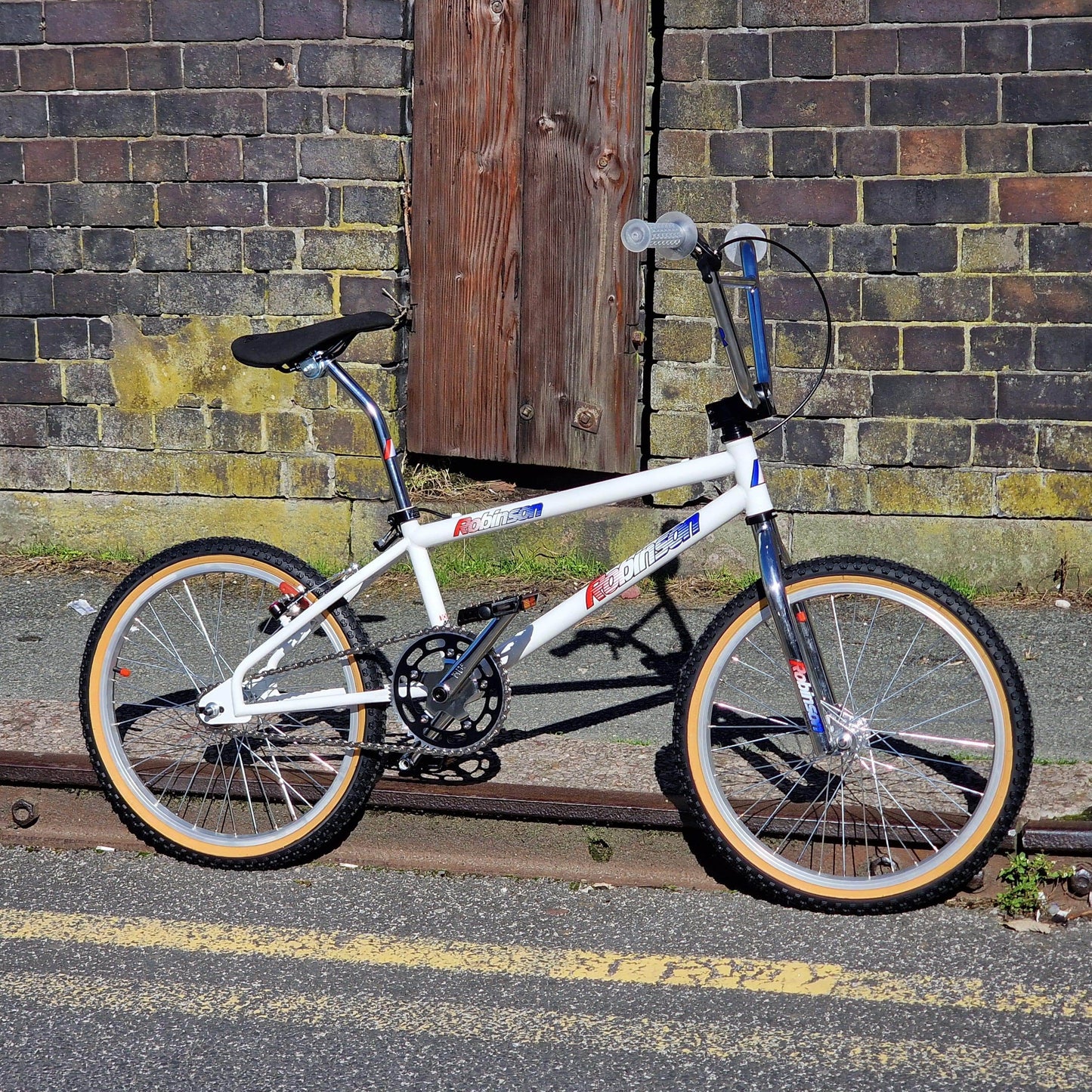 Robinson Old School BMX White Robinson 1996 SST Custom Bike White