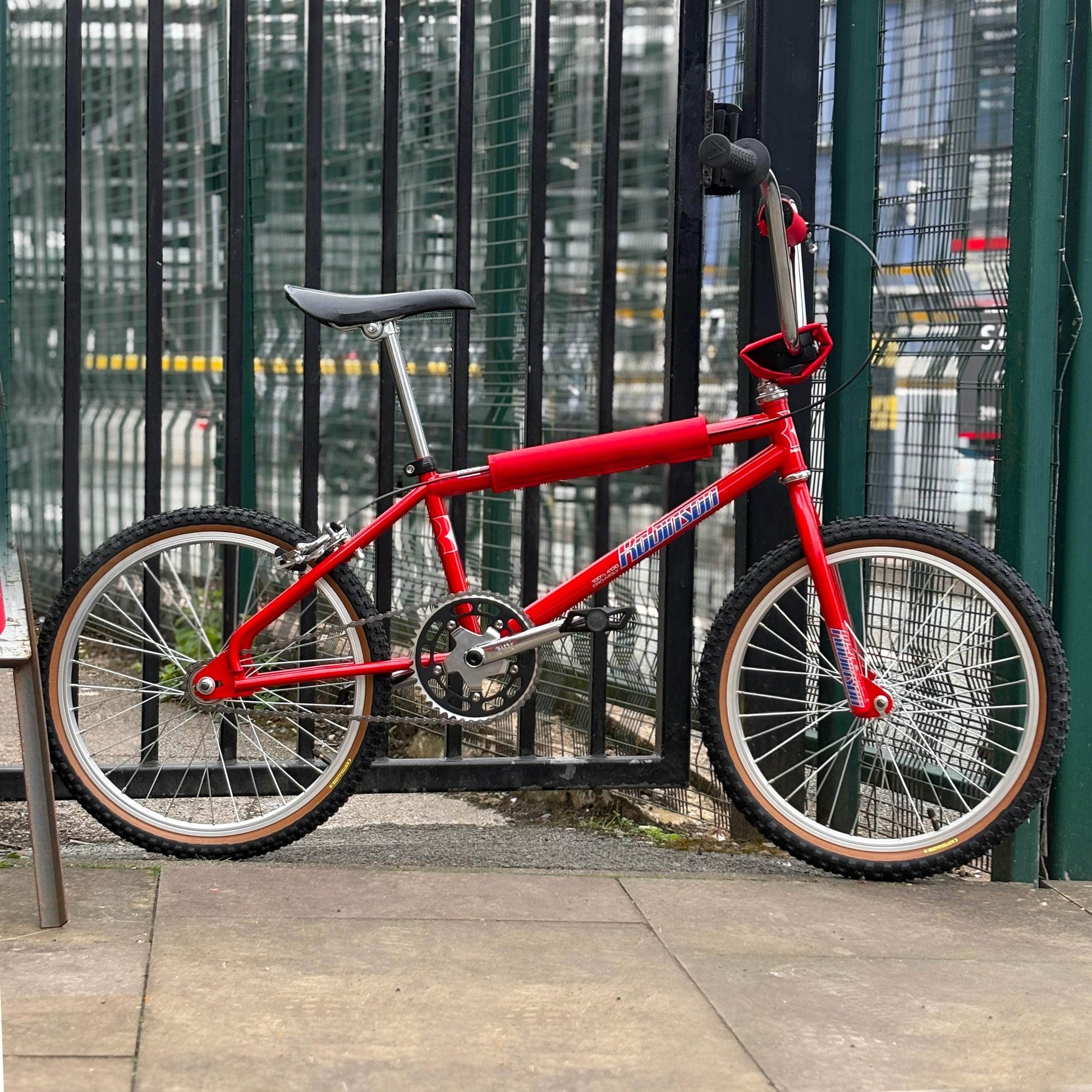 Robinson Pro 1990 Custom Old School BMX Bike Red Alans BMX