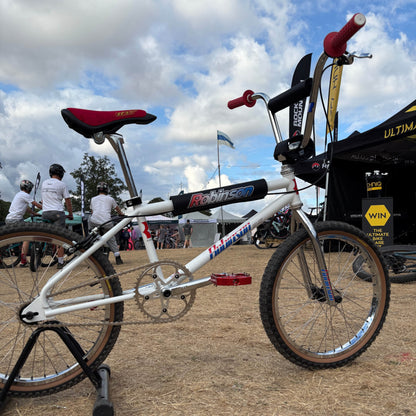 Robinson Old School BMX Bikes Robinson Pro 1990 Custom Bike White Raced Once