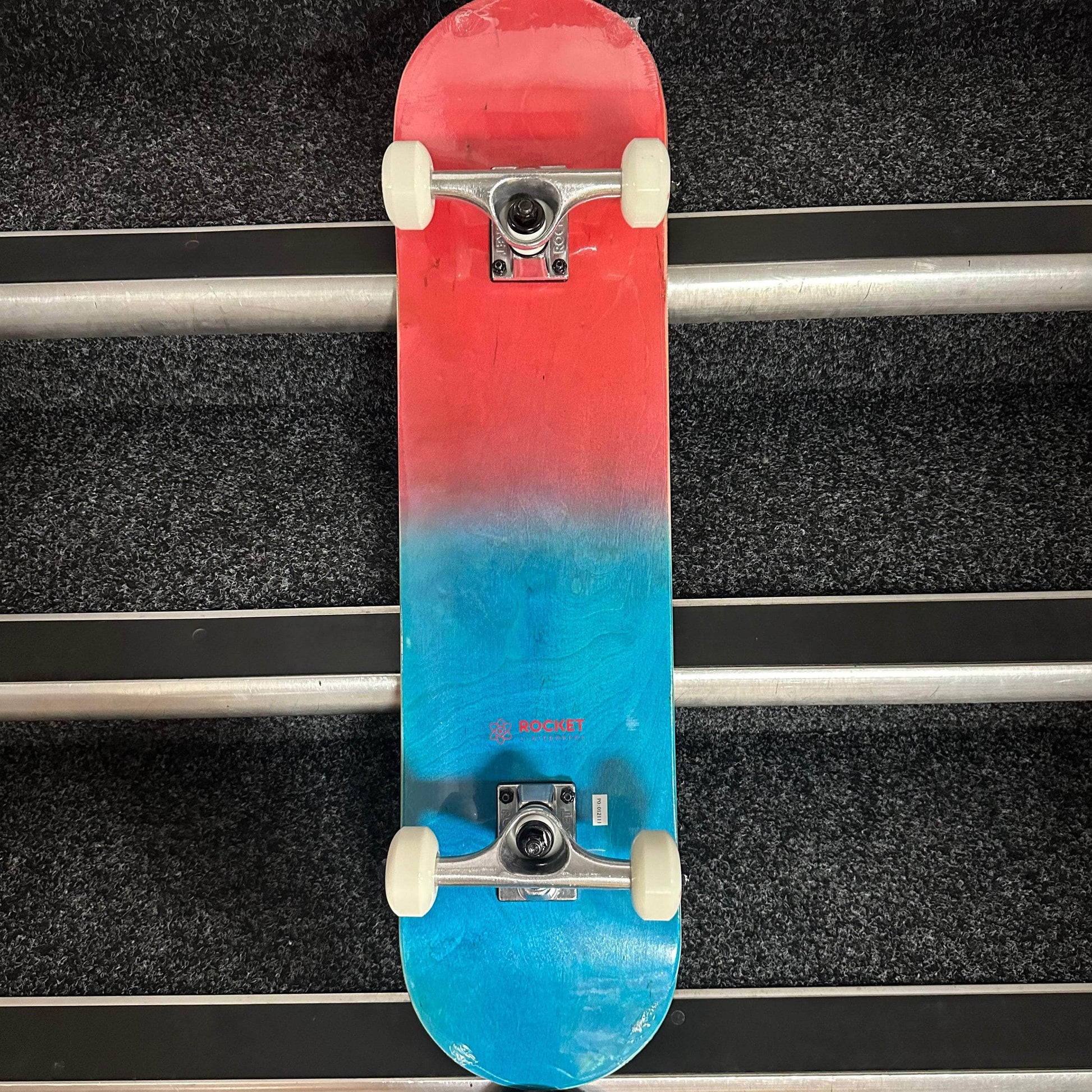 Rocket Skateboards 7.5 Rocket Double Dipped Red / Blue 7.5" Complete Skateboard