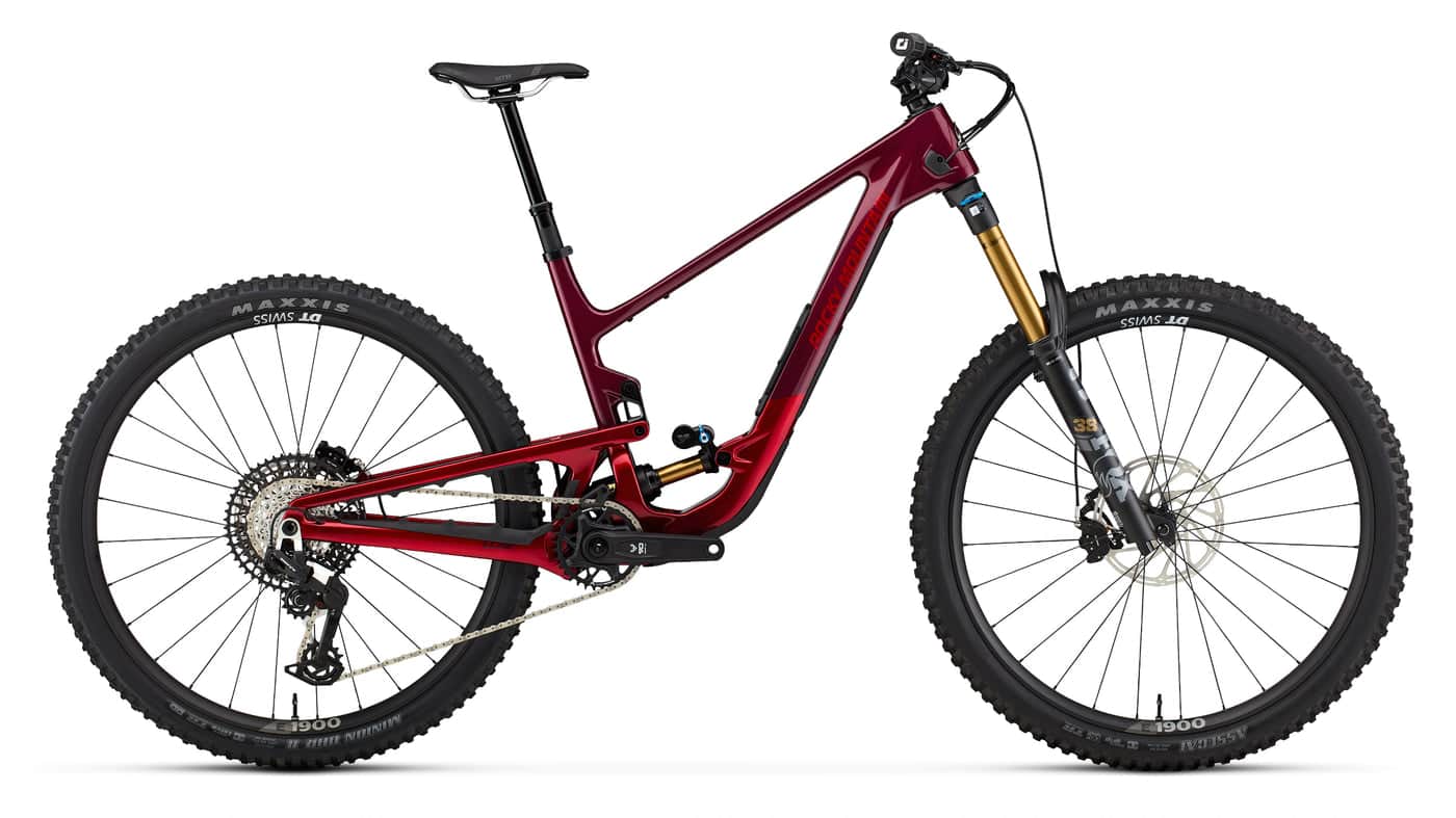 Rocky Mountain Bikes Rocky Mountain Altitude Carbon 70 Mountain Bike Purple / Red