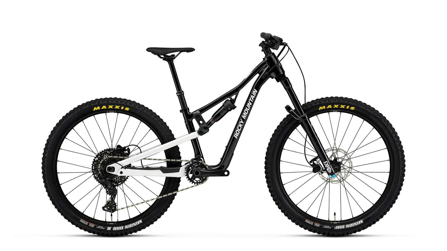 Rocky Mountain Bikes Black / White / One Size Rocky Mountain Reaper 26 Inch Junior Full Suspension Black / White