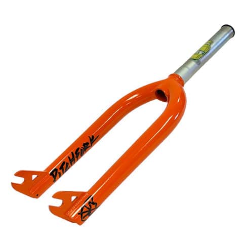 S&M Bikes BMX Parts Cheeto Orange / 33mm S&M Bikes 20 Inch Pitchfork Widemouth Forks Cheeto Orange