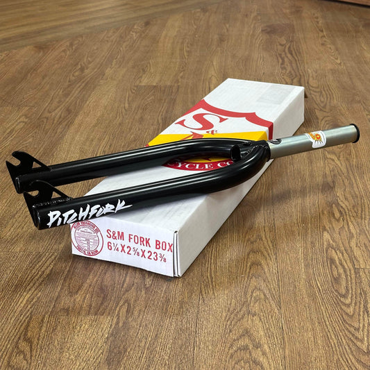 S&M Bikes BMX Parts S&M Bikes 24 Inch Pitchfork Tapered Forks Black