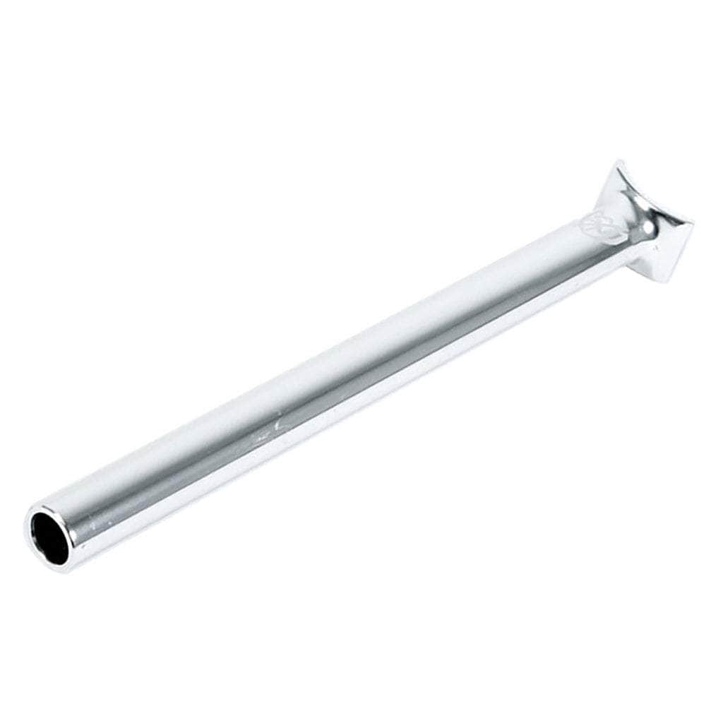 S&M Bikes BMX Parts Silver / 320mm S&M Bikes 27.2mm Long Johnson Stealth Pivotal Seatpost Black