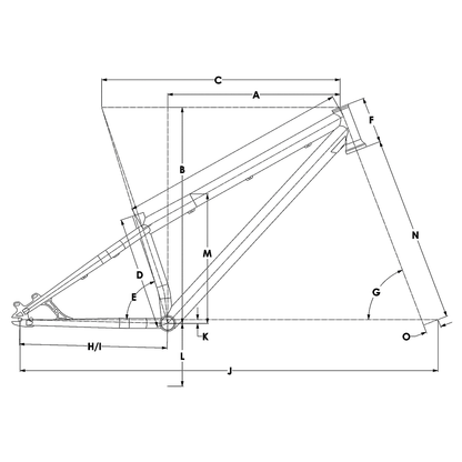 S&M Bikes BMX Parts S&M Bikes Big Jumper 26 Inch Dirt Jump Frame