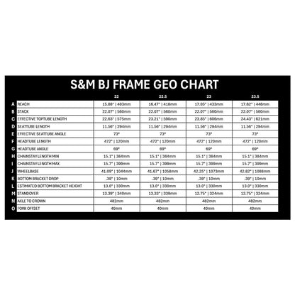 S&M Bikes BMX Parts S&M Bikes Big Jumper 26 Inch Dirt Jump Frame