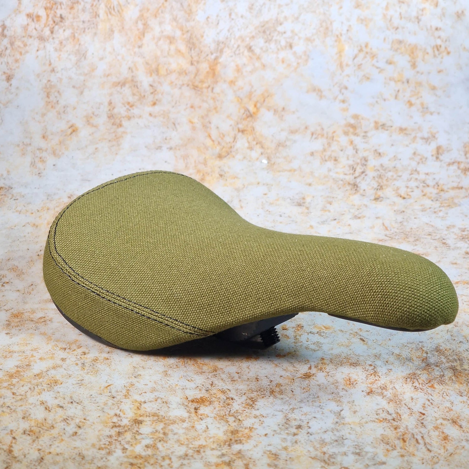 S&M Bikes BMX Parts Canvas Green S&M Bikes Canvas Stealth Pivotal Seat