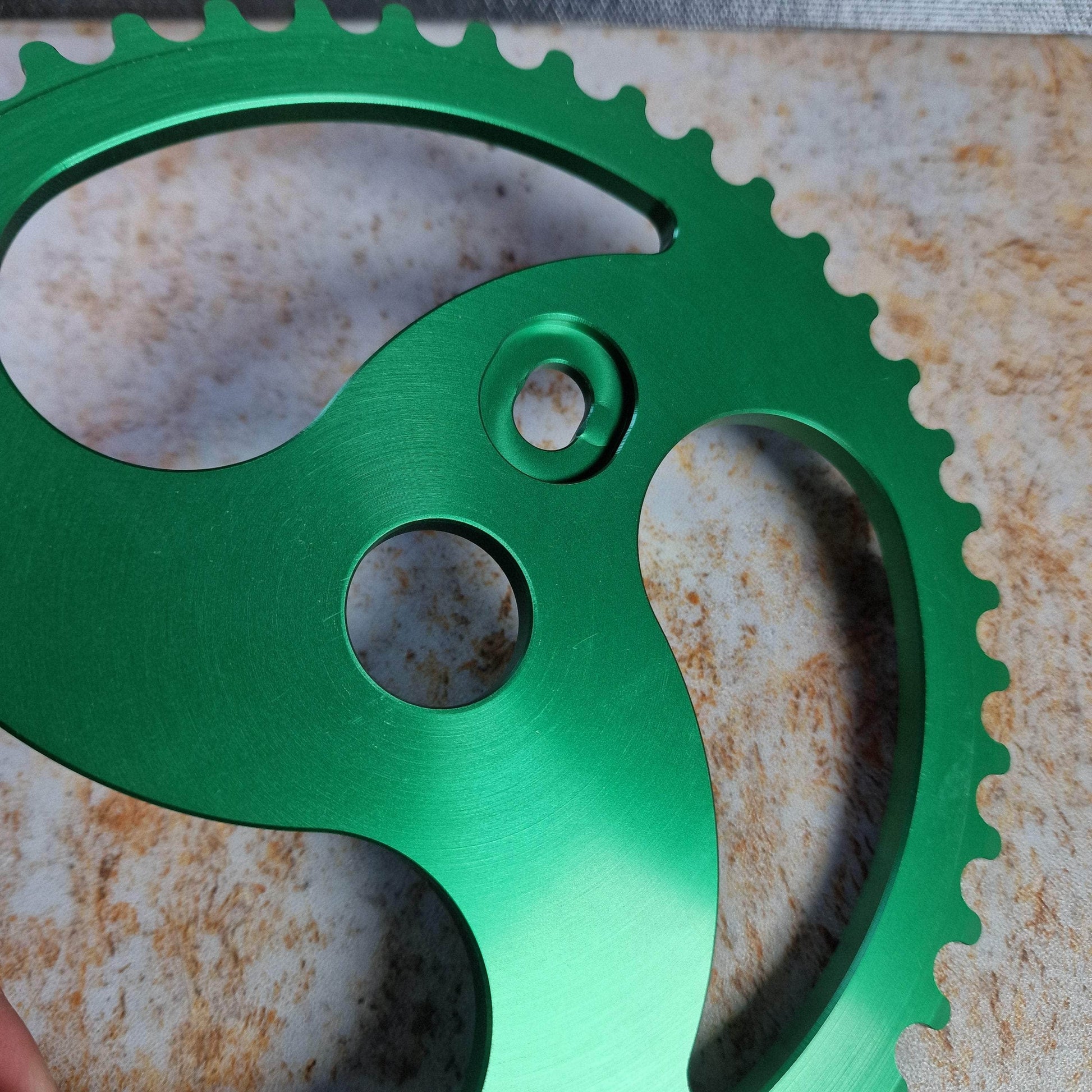 S&M Bikes BMX Parts S&M Bikes Chain Saw Sprocket Leafy Green