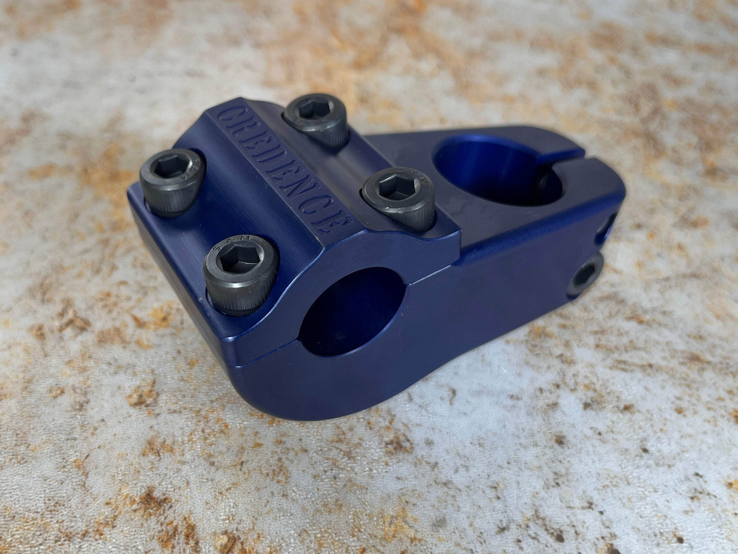 S&M Bikes BMX Parts Blue Groove / 52mm / 22.2mm Standard S&M Bikes Credence Turtleneck Stem