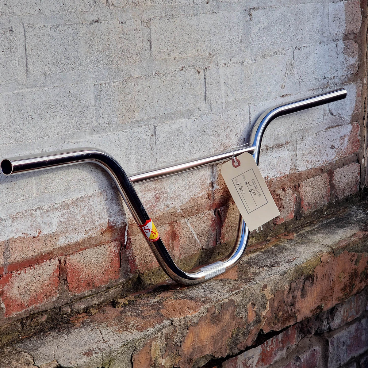 S&M BMX CREDENCE XL HANDLEBAR BARS CHROME POLISHED MADE IN S&M BMX CREDENCE XL HANDLEBAR BARS CHROME POLISHED MADE IN