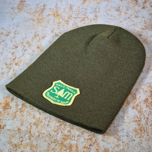 S&M Bikes Clothing & Shoes S&M Bikes Department of Biking Beanie Dark Green
