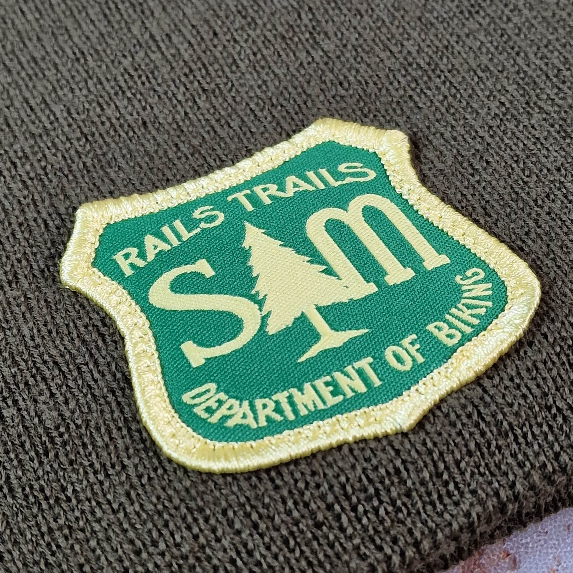 S&M Bikes Clothing & Shoes S&M Bikes Department of Biking Beanie Dark Green