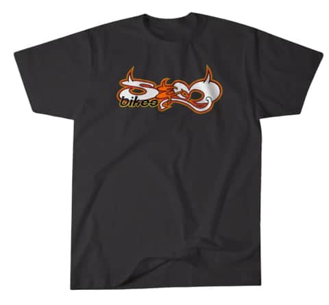 S&M Bikes Clothing & Shoes S&M Bikes Devil Letters T-Shirt Black