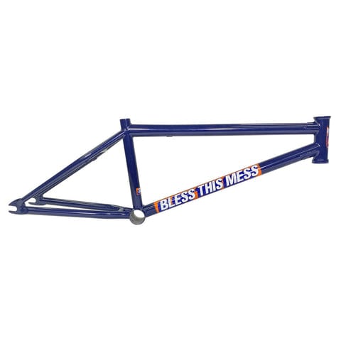 S&M Bikes BMX Parts S&M Bikes Hoder BTM XL Frame FITED Blue (Edwin Colourway)