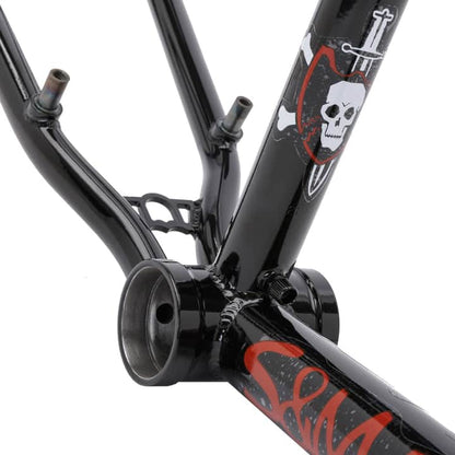 S&M Bikes BMX Parts S&M Bikes L.A.M.F Jason Ball Sig Frame Obsidian Black