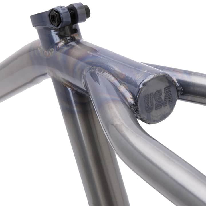 S&M Bikes BMX Parts S&M Bikes L.A.M.F Jason Ball Sig Frame Pearl Clear