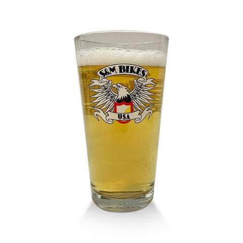 S&M Bikes S&M Bikes Libbey Pint Glass