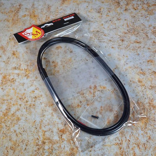 S&M Bikes BMX Parts Black S&M Bikes Linear Brake Cable