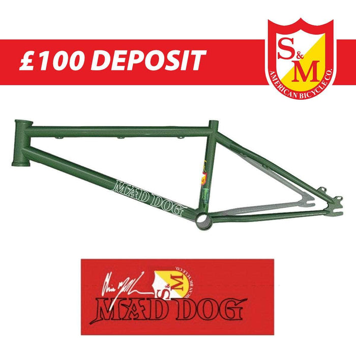 S&M Bikes BMX Parts S&M Bikes Mad Dog 22" Frame £100 DEPOSIT PRE-ORDER