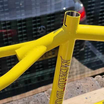 S&M Bikes BMX Parts S&M Bikes Mad Dog 990 Mount Frame Holmes Yellow