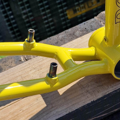 S&M Bikes BMX Parts S&M Bikes Mad Dog 990 Mount Frame Holmes Yellow