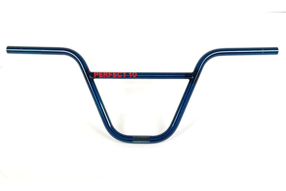 S&M Bikes BMX Parts Trans Blue / 10 / 22.2mm Standard S&M Bikes Perfect 10 Bars