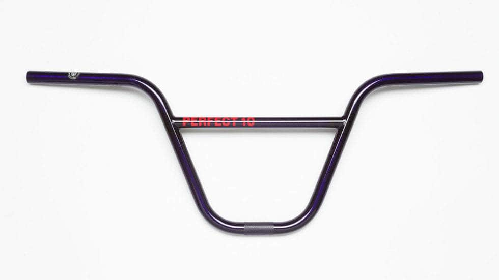 S&M Bikes BMX Parts Trans Purple / 10 / 22.2mm Standard S&M Bikes Perfect 10 Bars