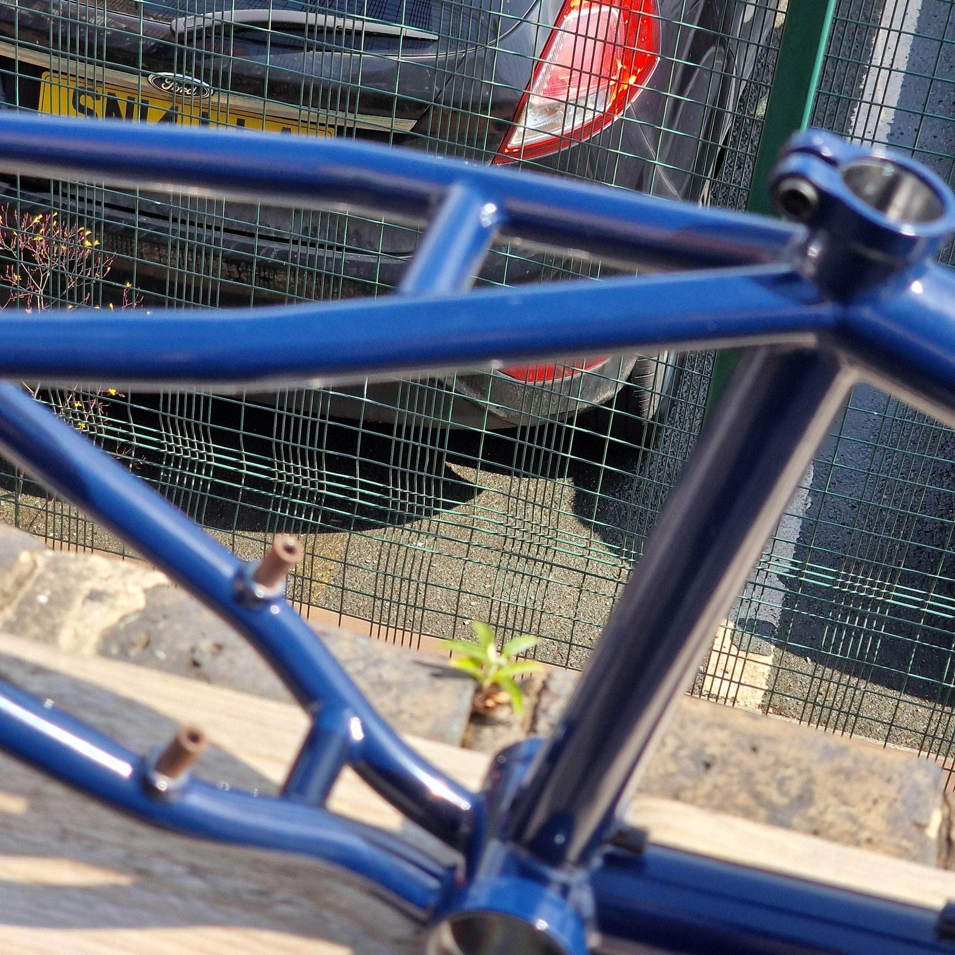 S&M Bikes BMX Parts S&M Bikes Rambler Nathan Frame Blue Groove