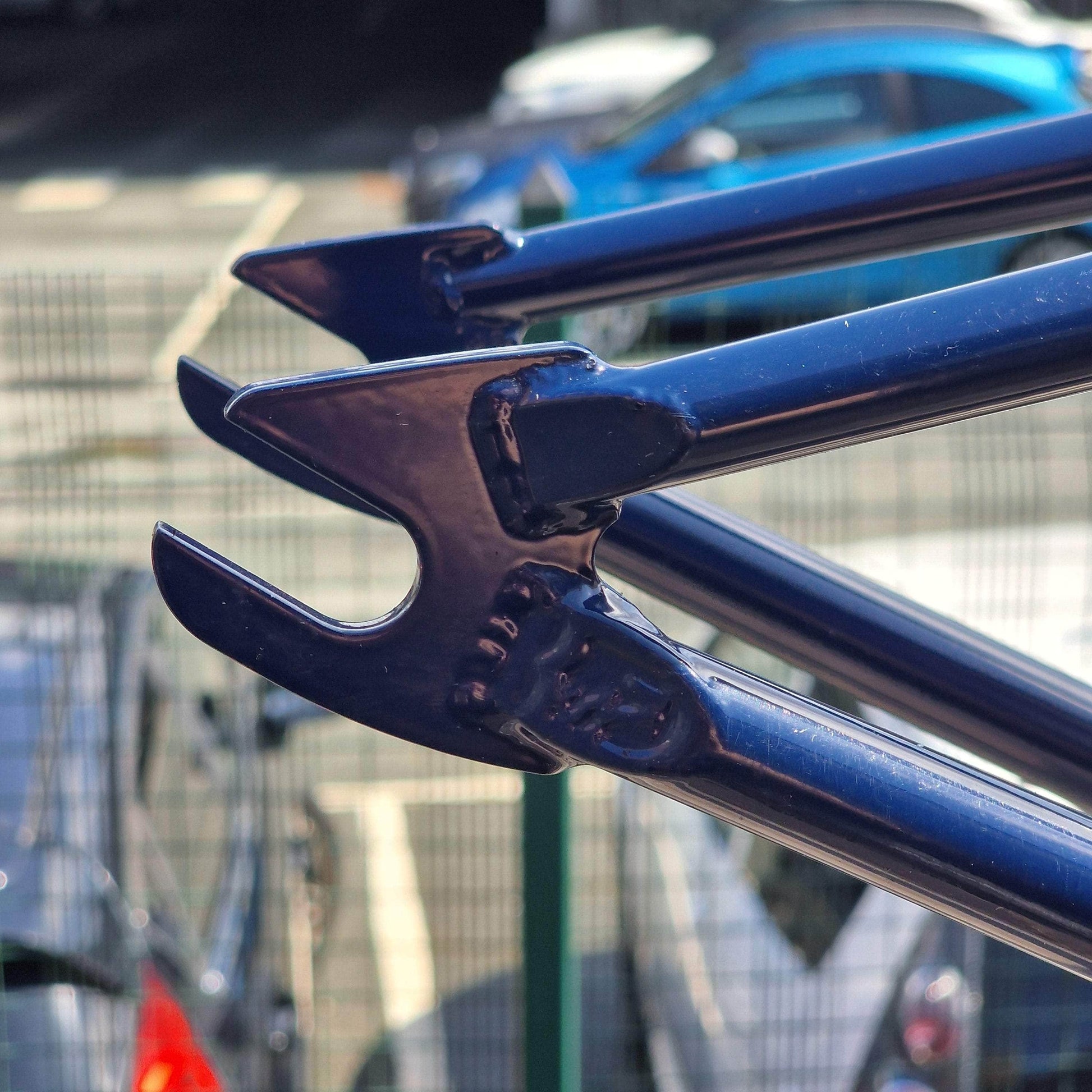 S&M Bikes BMX Parts S&M Bikes Rambler Nathan Frame Blue Groove