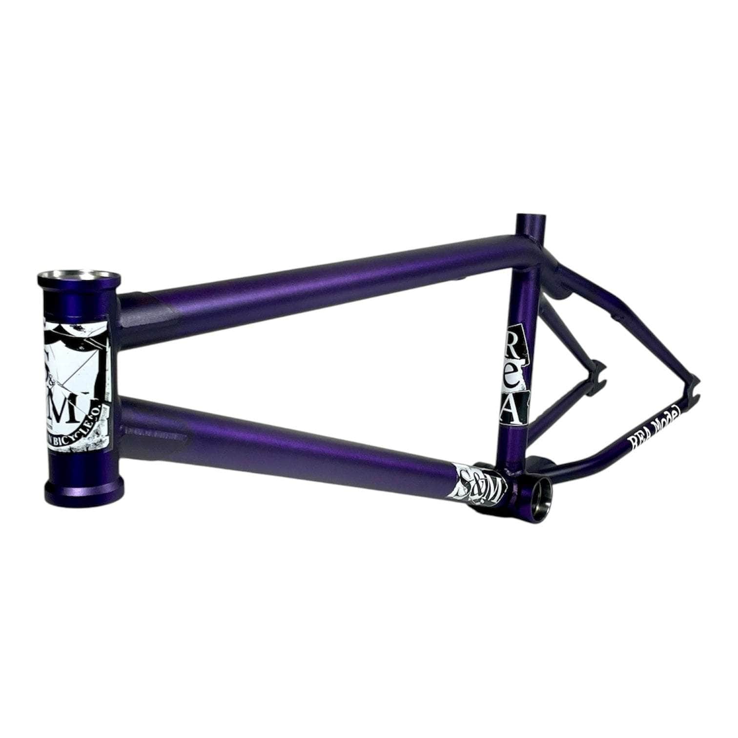 S&M Bikes BMX Parts S&M Bikes Rea Frame Purple Rain