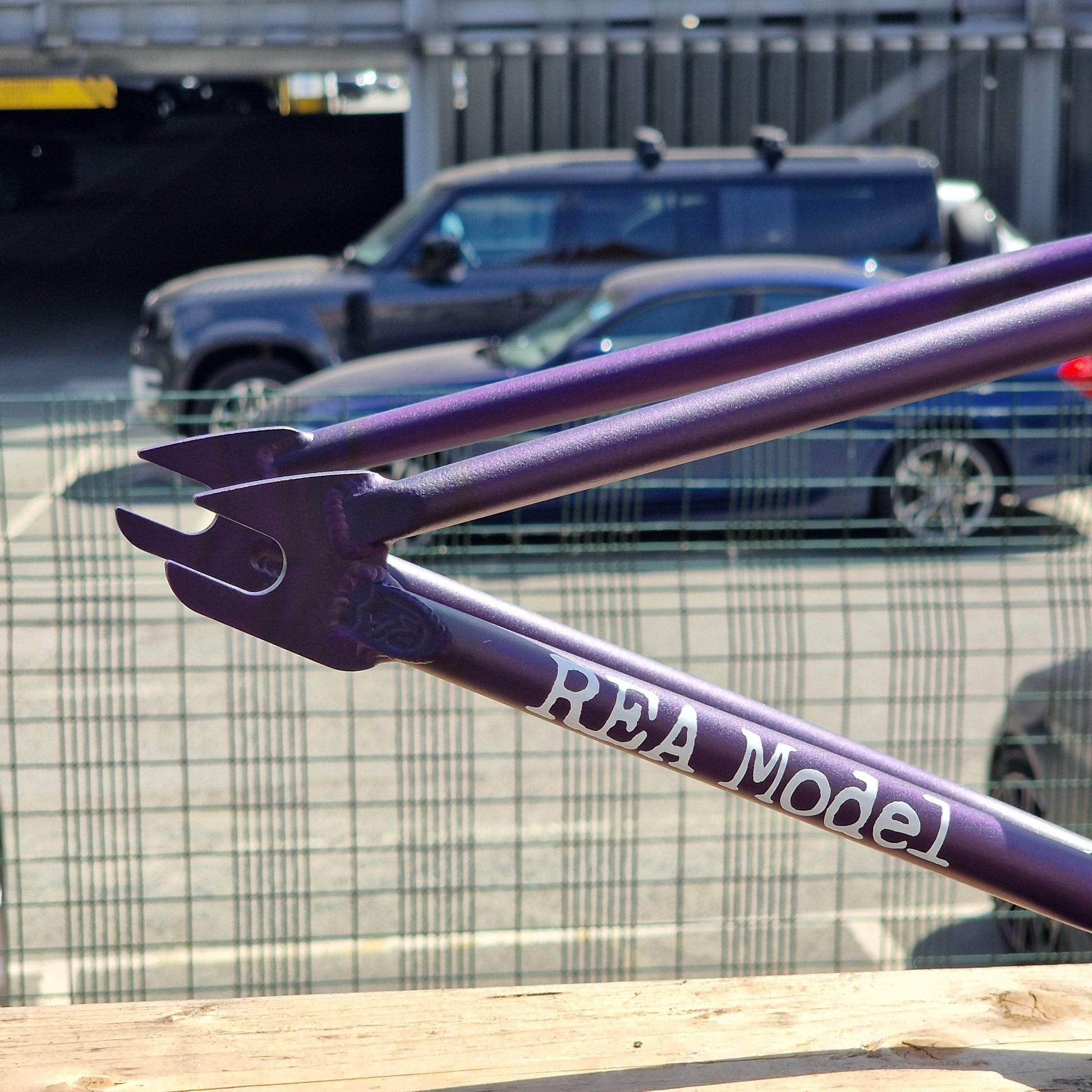S&M Bikes BMX Parts S&M Bikes Rea Frame Purple Rain