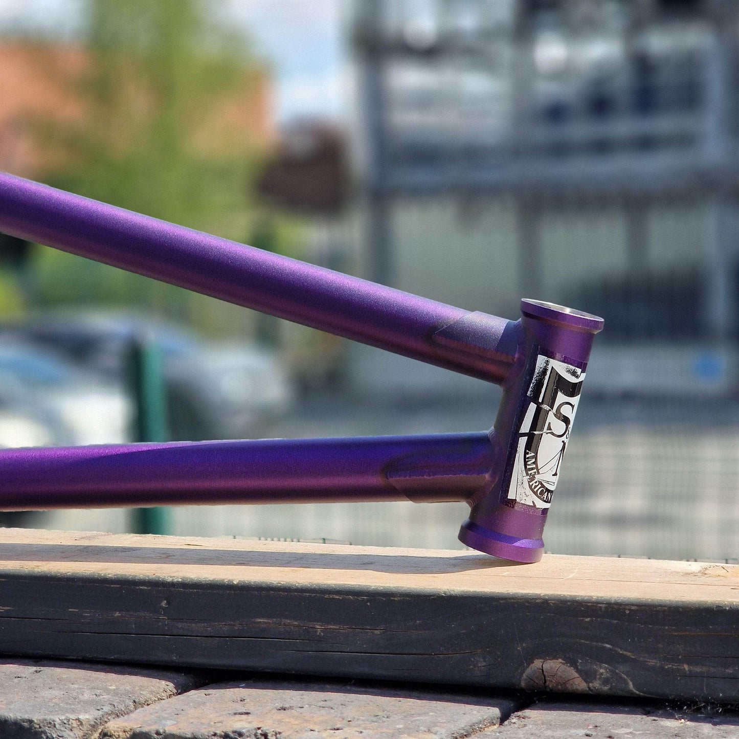 S&M Bikes BMX Parts S&M Bikes Rea Frame Purple Rain