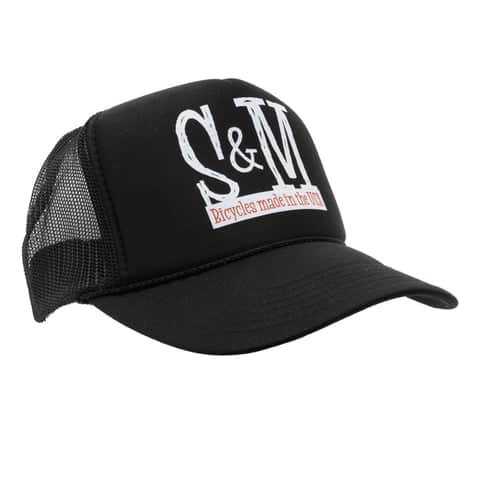 S&M Bikes Clothing & Shoes S&M Bikes Scratch Tall Tricker Hat Black