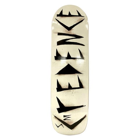 S&M Bikes Skateboards 9.0 S&M Credence Pool Skateboard Deck White