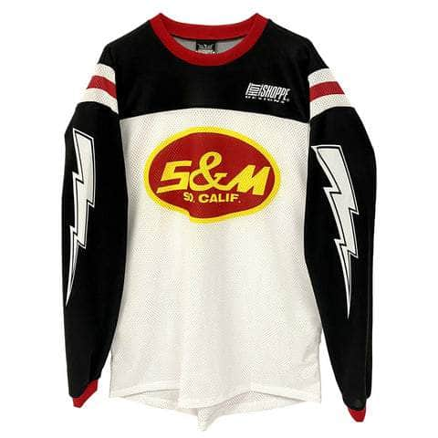 S&M Bikes BMX Racing S&M Retro Oval Race Jersey