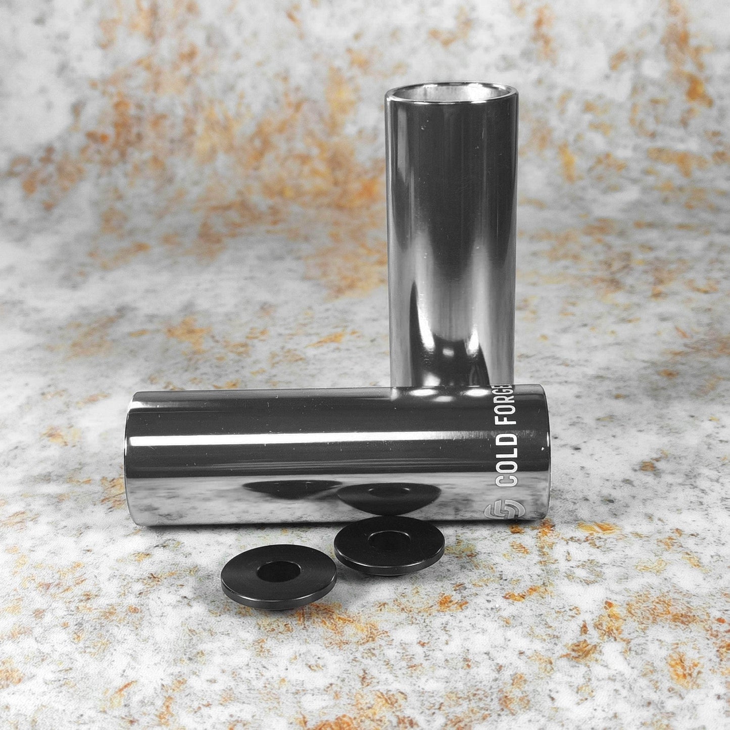 Salt BMX Parts Chrome Salt AM Coloured Steel Pegs