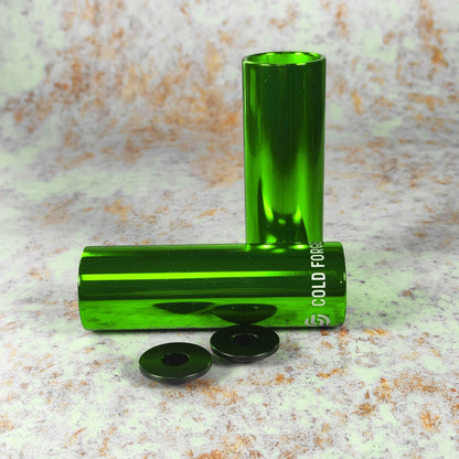 Salt BMX Parts Green Salt AM Coloured Steel Pegs