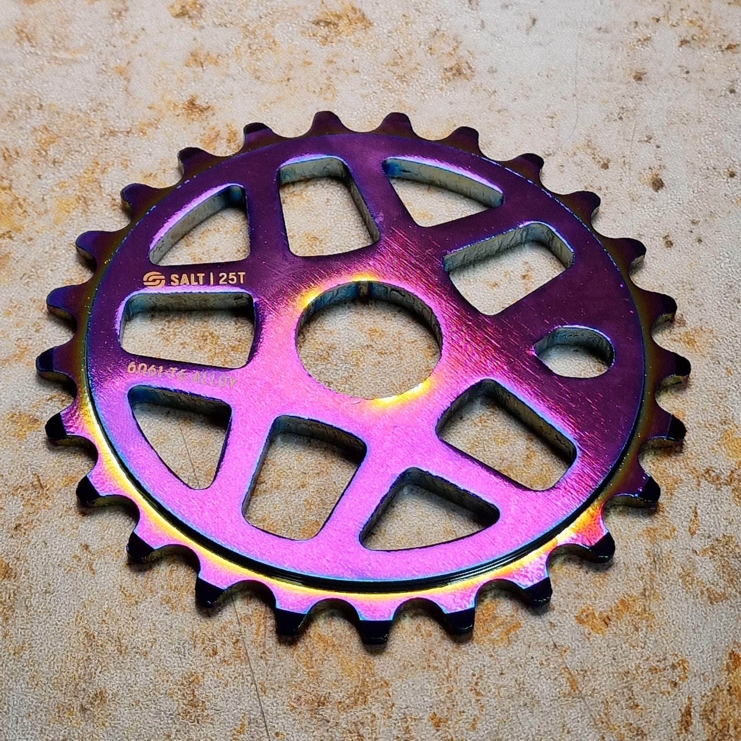 Salt BMX Parts Oil Slick / 25T Salt Gateway Alloy Sprocket