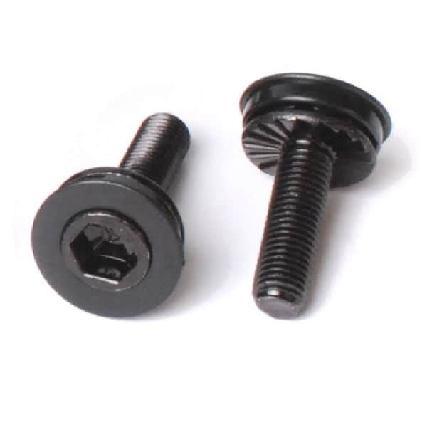 We The People BMX Parts Salt M8 x 1.0 #2 Crank Spindle Bolts Pair