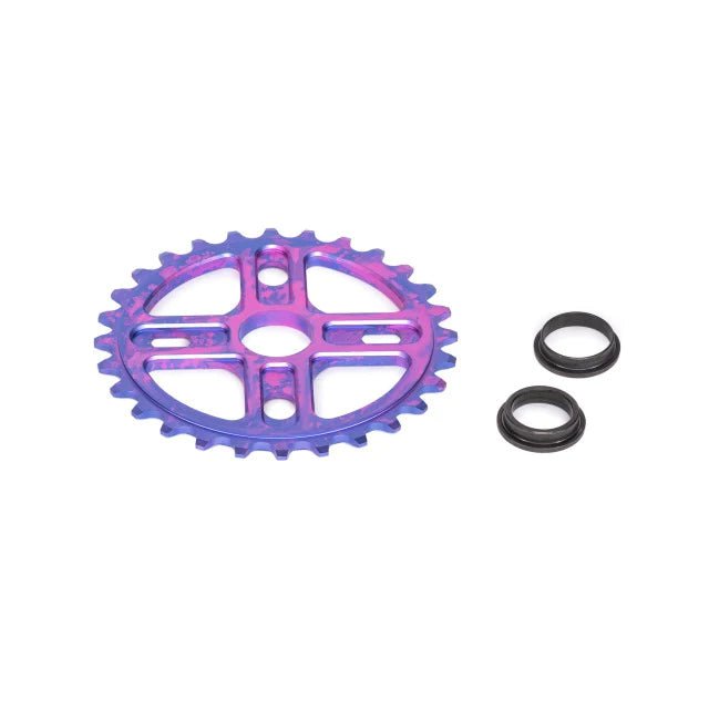 Salt Plus BMX Parts 25T / Nebula Purple Salt Plus Manta Sprocket