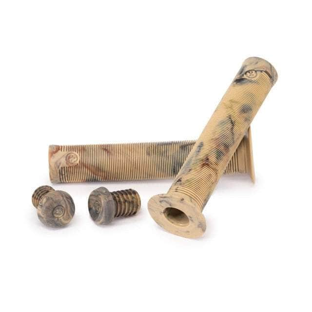 Salt Plus BMX Parts Flanged / Camo Salt Plus XL Grips